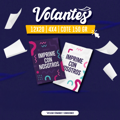 VOLANTES | 12X20 | 4X4 | Cote 150 gr
